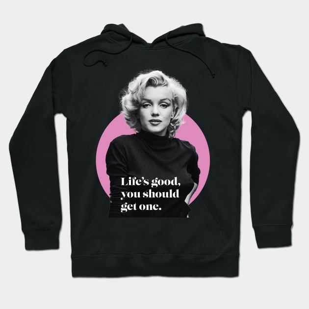 Marilyn Monroe Hoodie by weybright